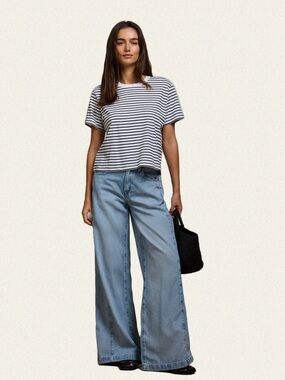 AE77 Premium Super Wide Jean